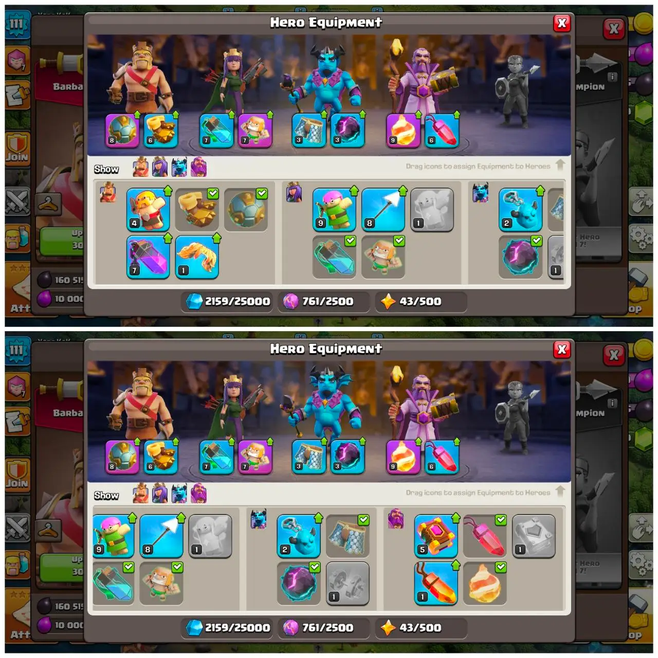 [VP] [#1532] ALMOST MAX TH 11 | 41-45-14-11 HEROES | STACKED MAGIC ITEMS | 500 RENAME | BEST EQUIPMENT | INSTANT DELIVERY