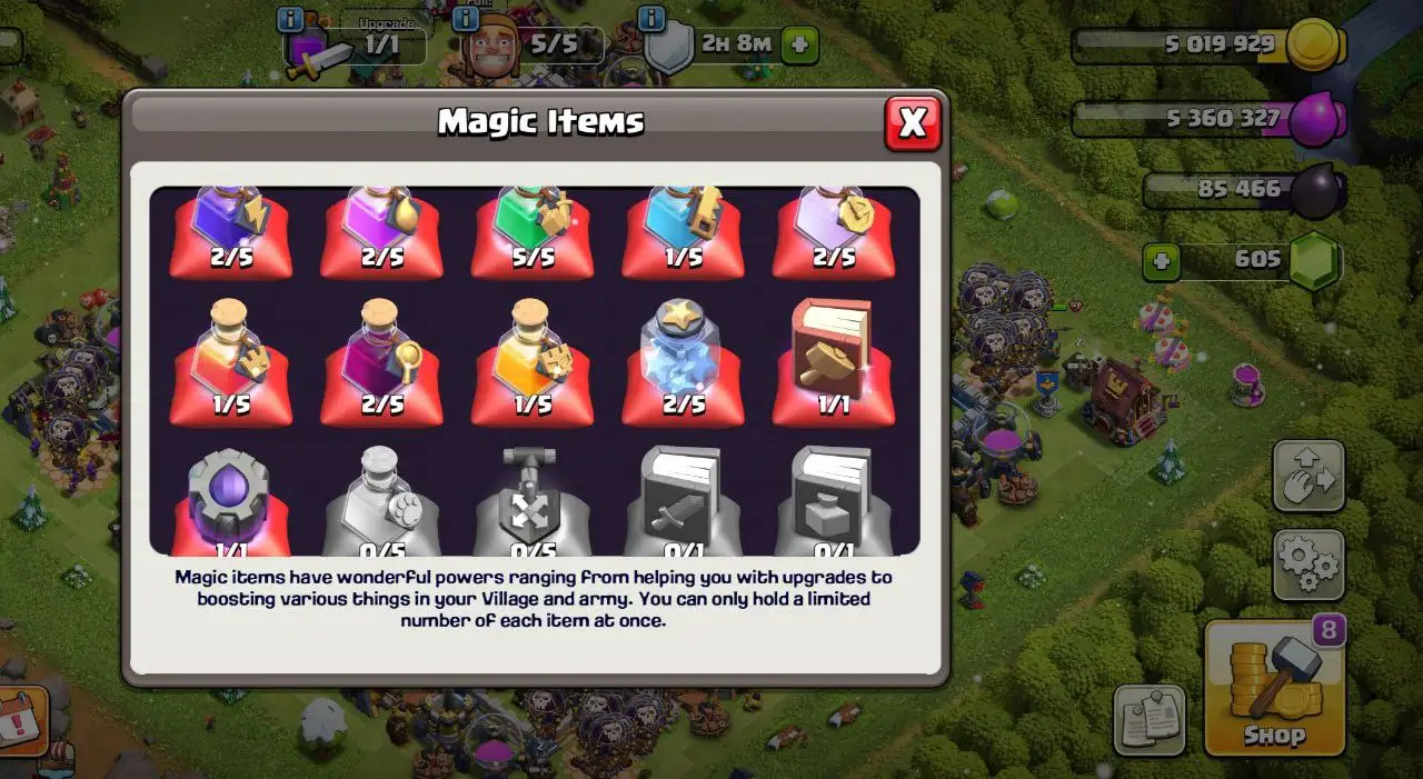 ⚔️ TH13 POWER ACCOUNT | HEROES 💪 60-57-40-28-9 | 🏆 TITAN READY | 🎁 STACKED MAGIC ITEMS | 🚀 QUICK DELIVERY
