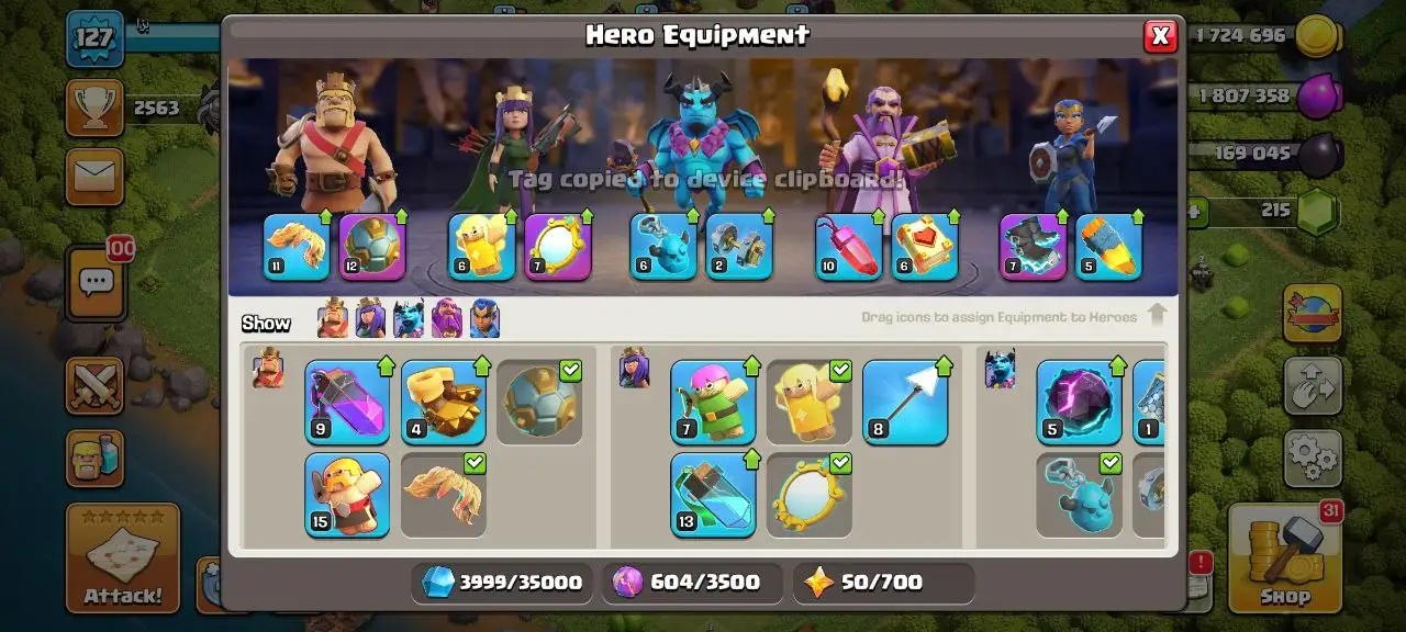  [#768] SEMI-MAX TH14 | 42-38-24-16-2 HEROES | BEST EQUIPMENT | INSTANT DELIVERY