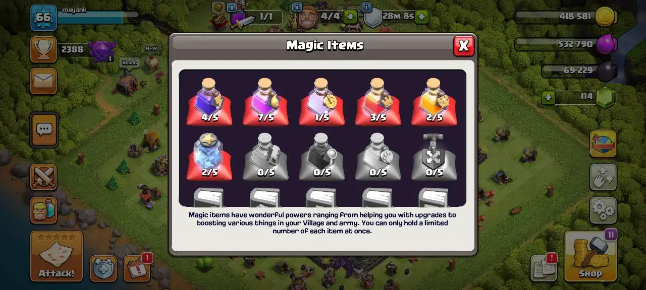 [#774] BEGINNERS TH 12 | 25-26-25-14 HEROES | SOME MAGIC ITEMS | FREE RENAME | INSTANT DELIVERY
