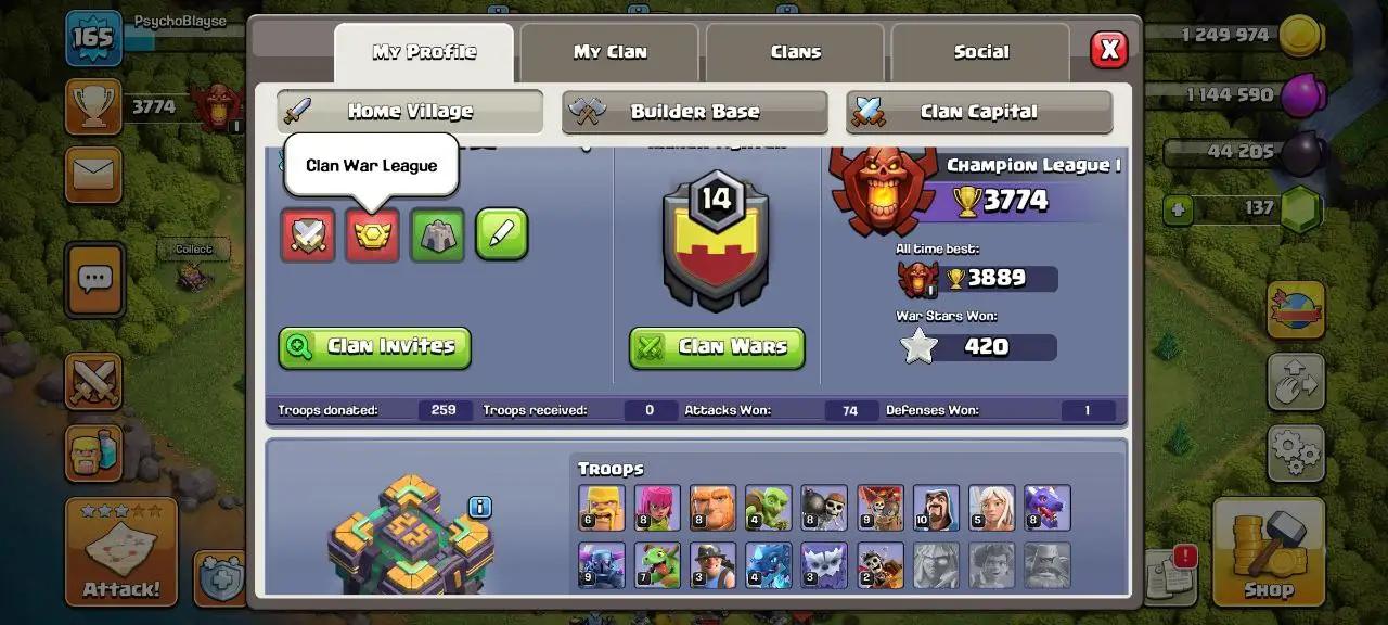  [#771] SEMI-MAX TH14 | 46-41-42-30-10 HEROES | SOME MAGIC ITEMS | 500 RENAME | INSTANT DELIVERY