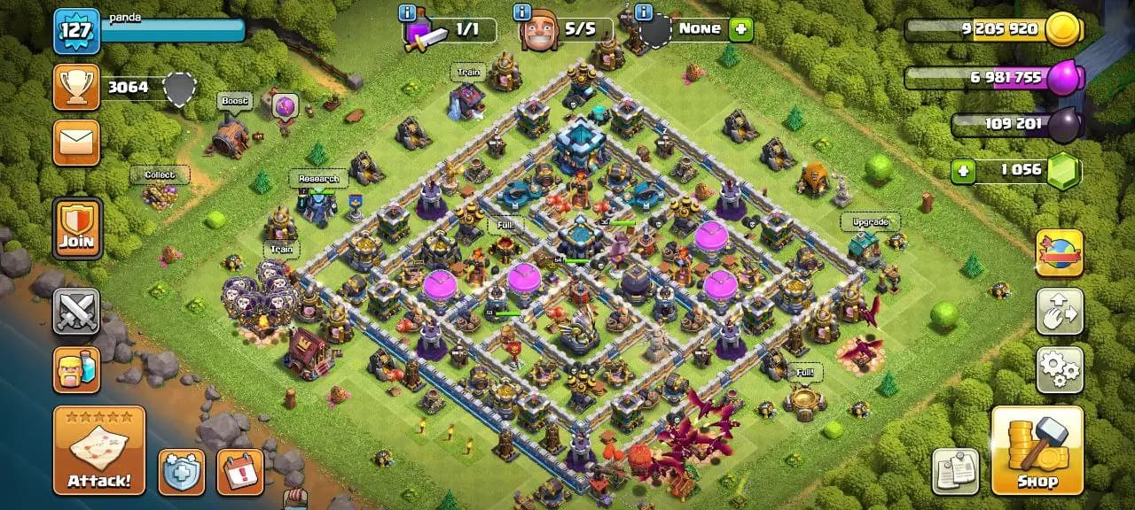[#878] SEMI-MAX TH 13 | 53-54-39-36-7 HEROES | SOME MAGIC ITEMS | 835 CWL MEDALS | 500 RENAME | INSTANT DELIVERY