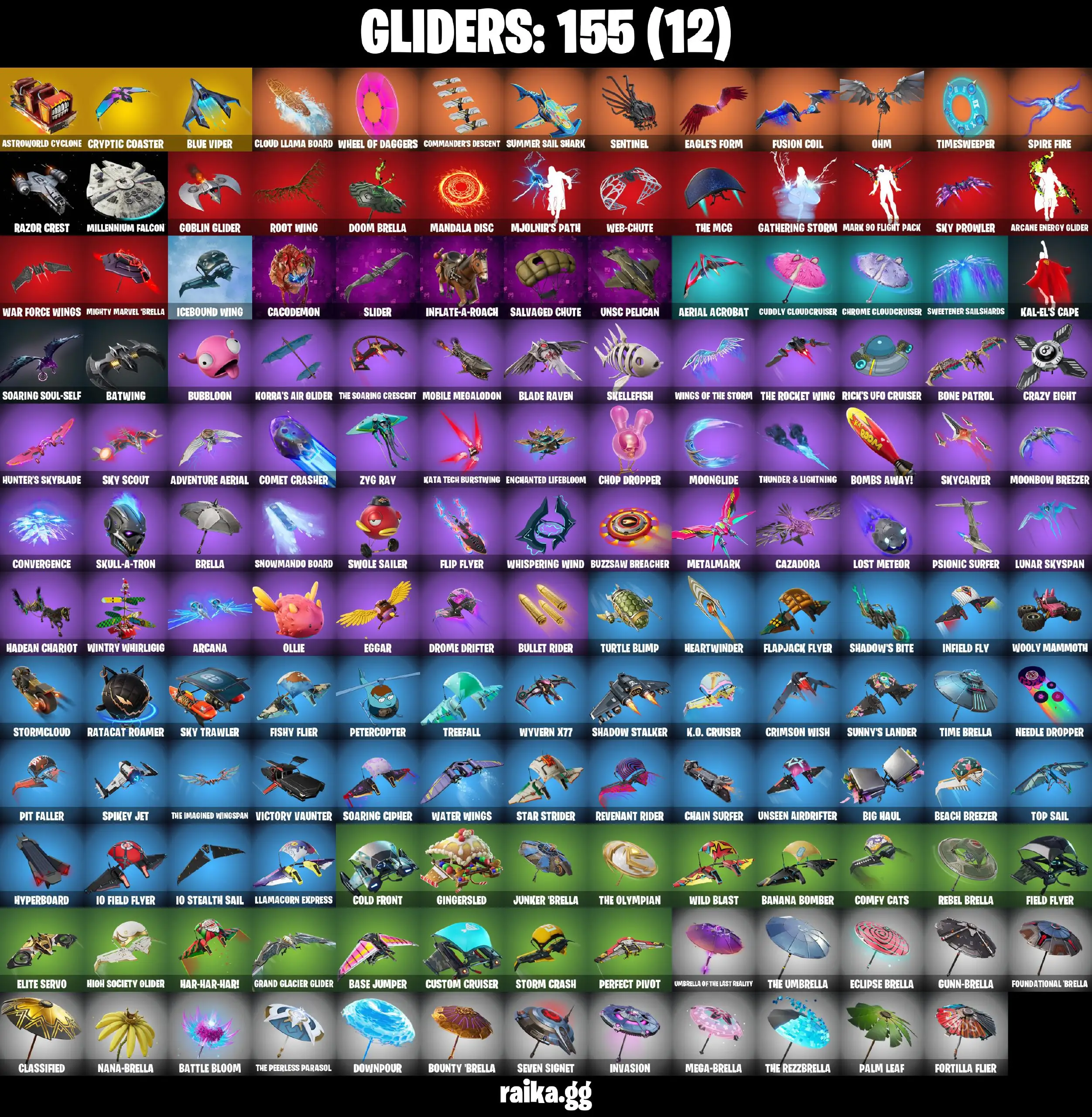 [PC/XBOX] FA 217 skins | Master Chief | Gold Brutus | Gold TNTina | Gold Midas | Gold Meowscles | Subzero Cryptic | Sultura | Cloud Striker