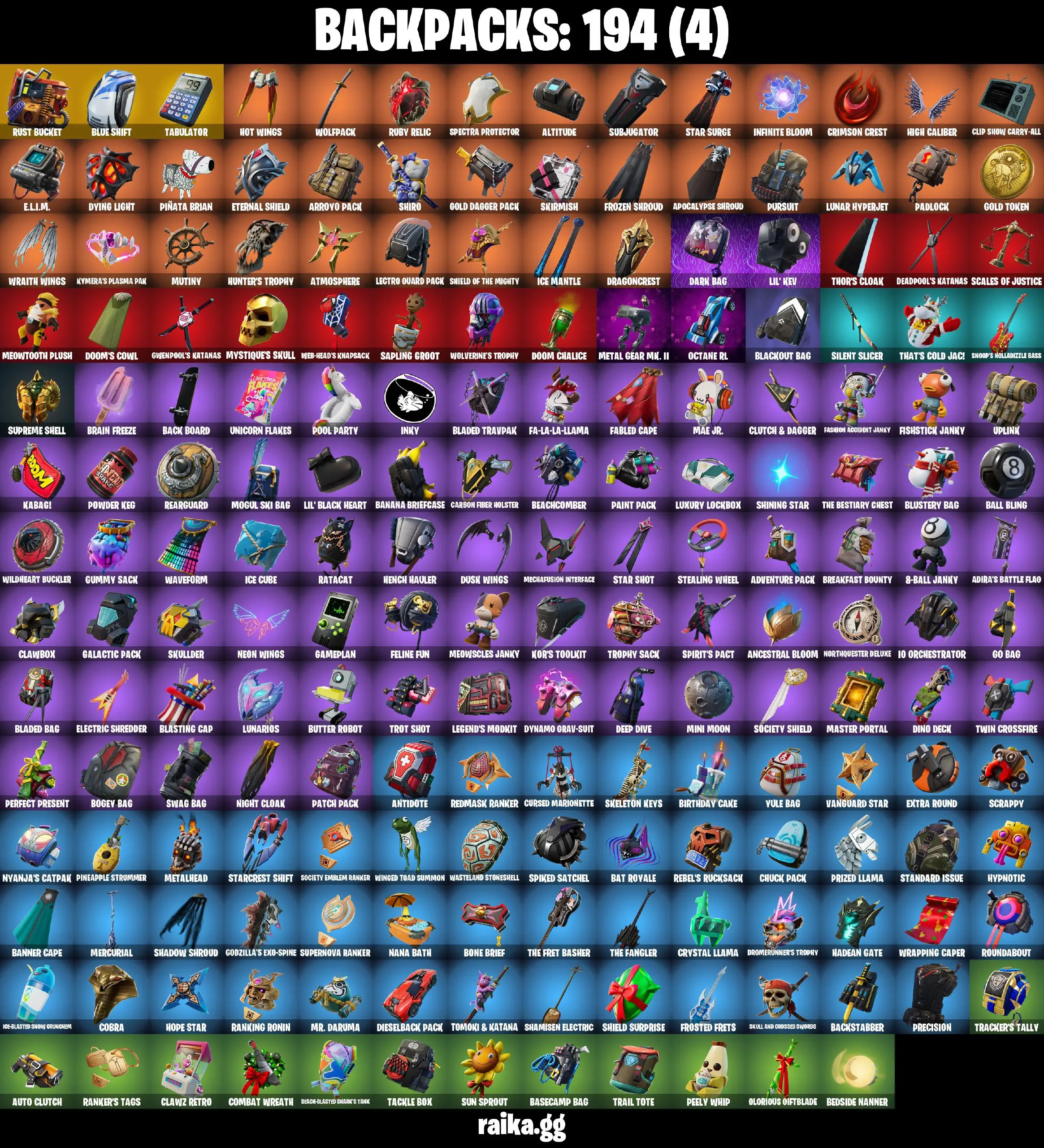 [PC/XBOX] Full 159 skins | Leviathan Axe | OG STW | Blue Team Leader | Gold Midas | Modena Icon | Blue Striker | Prodigy | Ronin