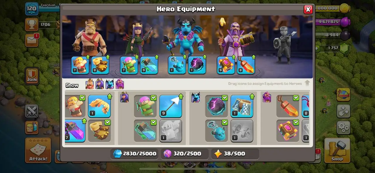 💎 TH11 MAX | 120 XP | 13 EQUIPMENTS | MAXED DEFENSE - HERO'S 50-50-25-20  | QUICK DELIVERY ✅