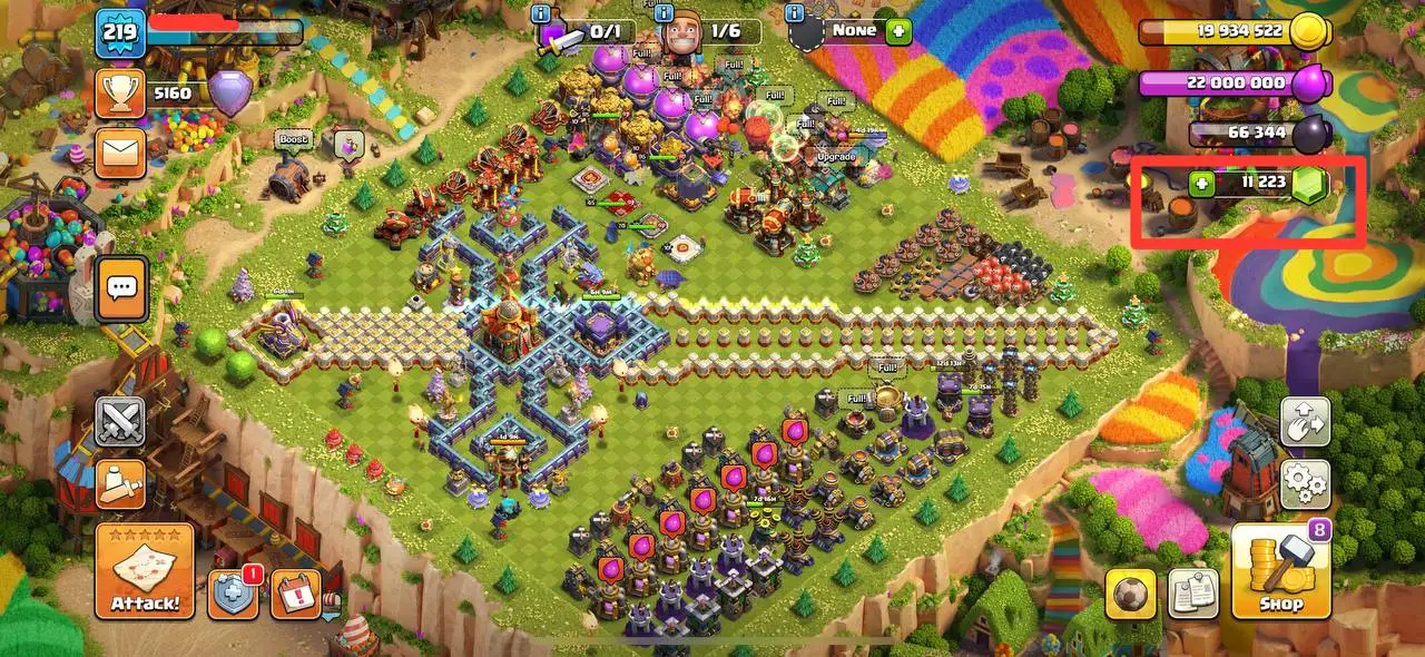 🔥 SUPER RARE GOLDEN HOG | TH16 MAXED 💥 | Heroes 95•95•70•45 💪 | Angry Jelly 6 🐉 | Giant Gauntlet Max ⚔️ | 11,000 Gems 💎 | Instant Delivery 🚀