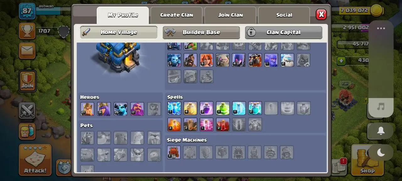 [#697] BEGINNERS TH 12 | 27-31-25-17 HEROES | SOME MAGIC ITEMS | FREE RENAME | INSTANT DELIVERY