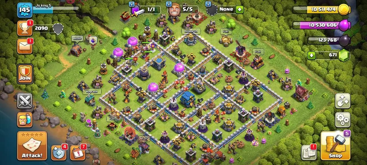 [#743] SEMI-MAX TH 12 | 54-58-28-23 HEROES | STACKED MAGIC ITEMS | 528 CWL MEDALS | 500 RENAME | BEST EQUIPMENT | INSTANT DELIVERY