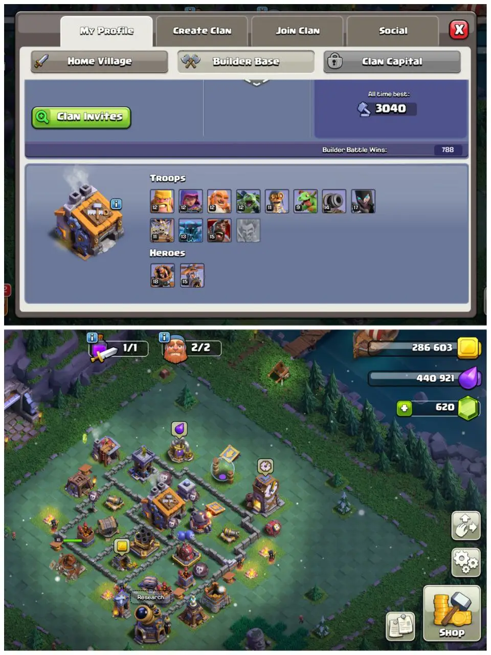 ⚔️ TH13 POWER ACCOUNT | HEROES 💪 60-57-40-28-9 | 🏆 TITAN READY | 🎁 STACKED MAGIC ITEMS | 🚀 QUICK DELIVERY