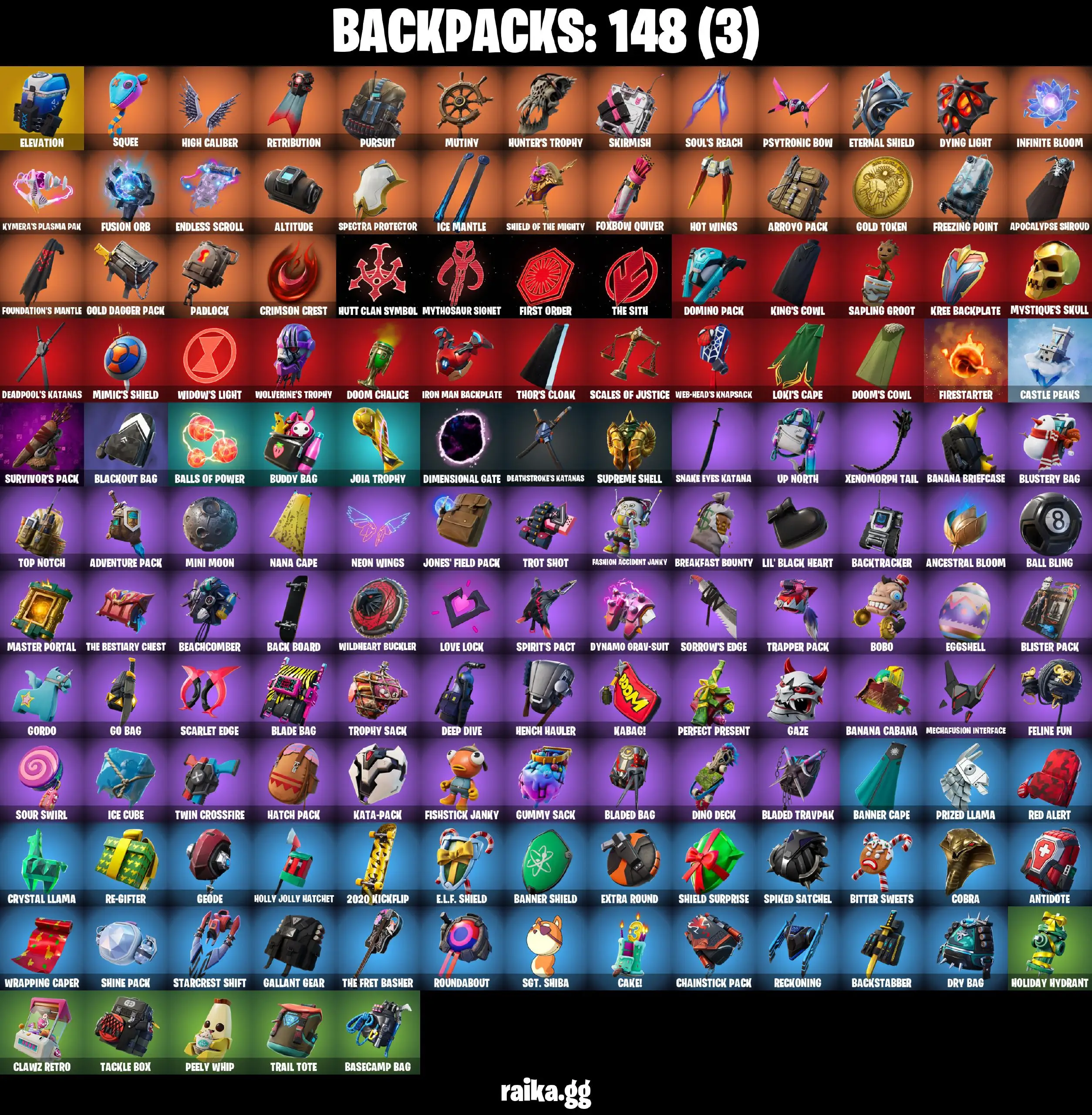 [PC/PSN/XBOX] 151 skins | OG STW | Gold Midas | Gold Meowscles | Gold Brutus | Fixer | Snake Eyes | Cloud Striker | Blackheart | Frostbite