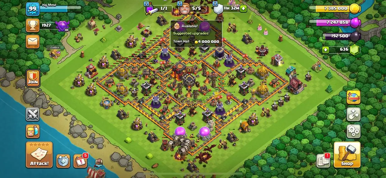 💎 TH-10 FULL MAX | MAGIC ITEMS STACKED | EPIC EQUIP | GOOD DEFENSE - HERO'S 40-40-20 | 249 CWL MEDALS |QUICK DELIVERY ✅
