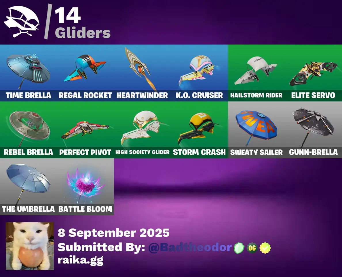 [PC/PSN/XBOX] 4 skins | Tectonic Komplex | Xander | Winterfest Bushranger | Holiday Boxy | Spectra Protector | Fiery Jam | Adira's Battle Flag | 200 VB