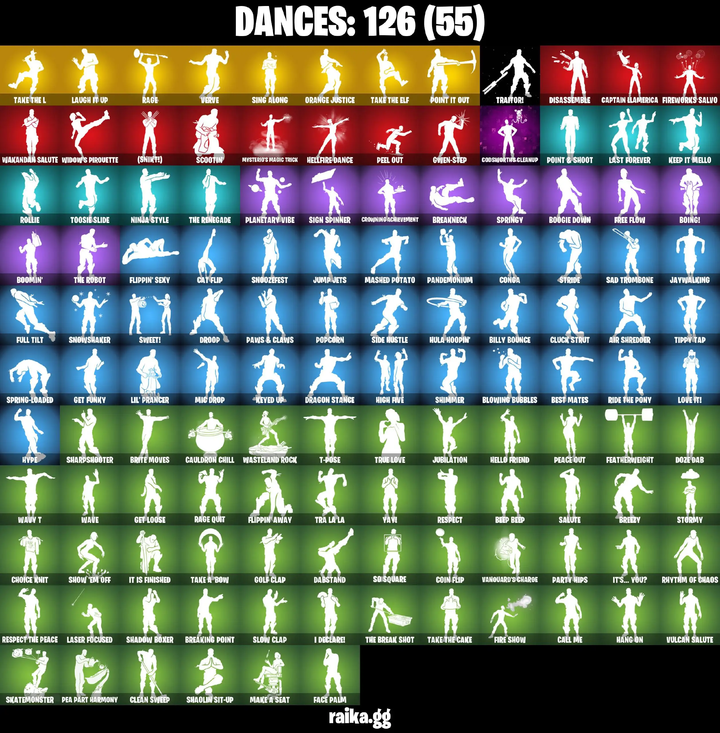 [PC/PSN] FA 138 skins | The Reaper | Merry Mint Axe | OG STW | Elite Agent | Take The L | Gold Midas | Gold Brutus | Paradigm (Reality-659)