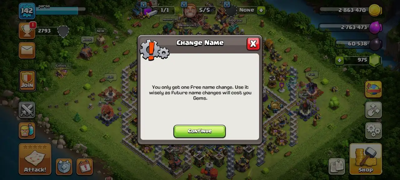 [#821] DONATION TH 14 | 37-44-40-20-11 HEROES | FREE RENAME | BEST EQUIPMENT | 7 TOTAL HEROES SKIN | INSTANT DELIVERY