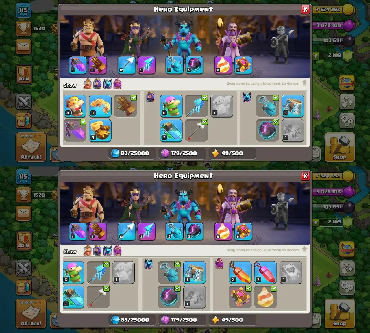 💎 TH-11 MAX | MAGIC ITEMS | 3 EPIC EQUIP | GOOD DEFENSE - HERO'S 50-50-30-20  | NC FREE | CWL MEDALS | QUICK DELIVERY ✅