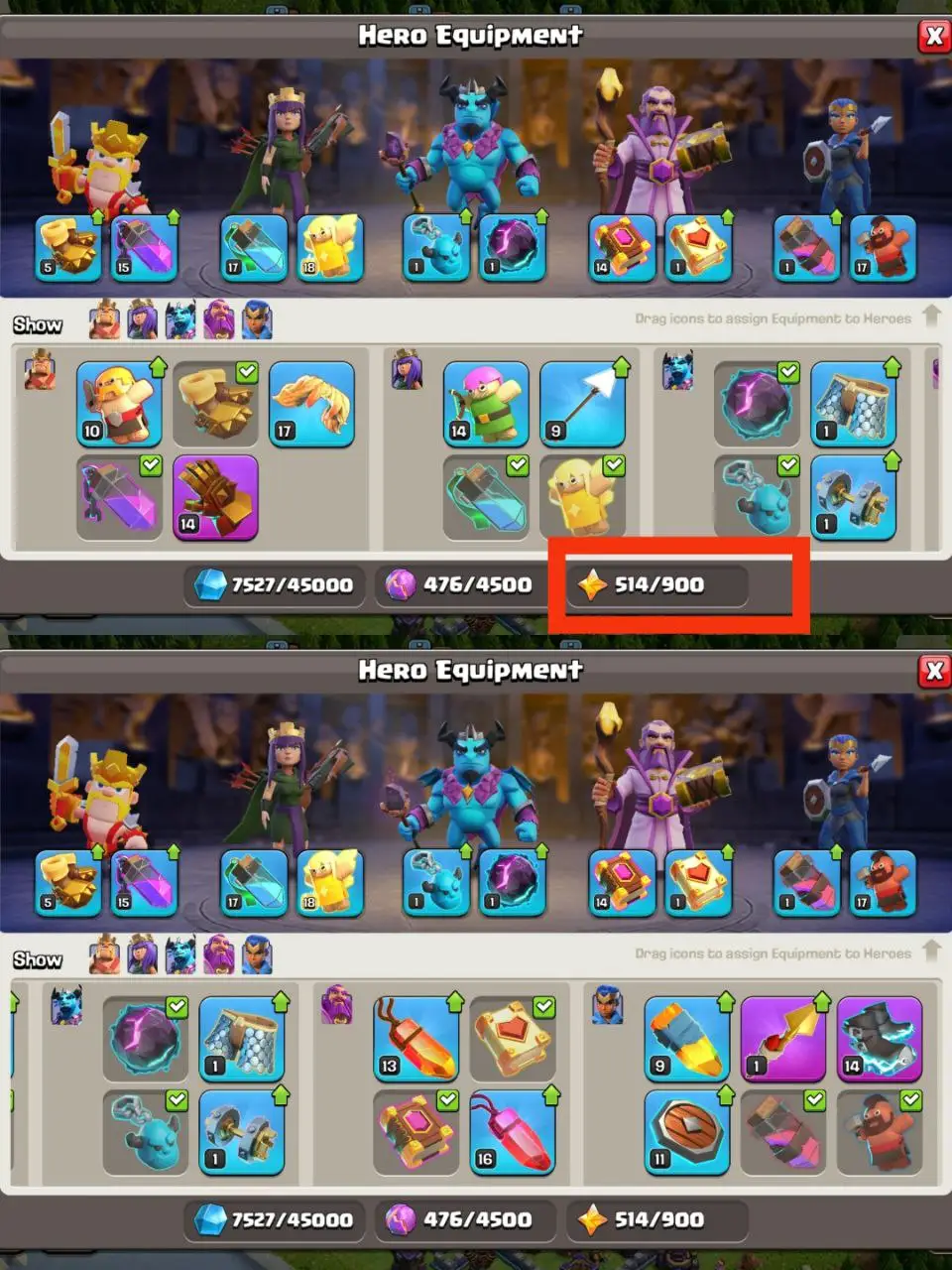 [#1348][VP] ALMOST MAX DEFENCE TH 15 | 63-68-54-53-23 HEROES | 2295 WAR STARS | STACKED MAGIC ITEMS | 400+ CWL MEDALS | BEST EQUIPMENT | 500+ STARRY ORE (RARE)  | CHEAP PRICE | INSTANT DELIVERY