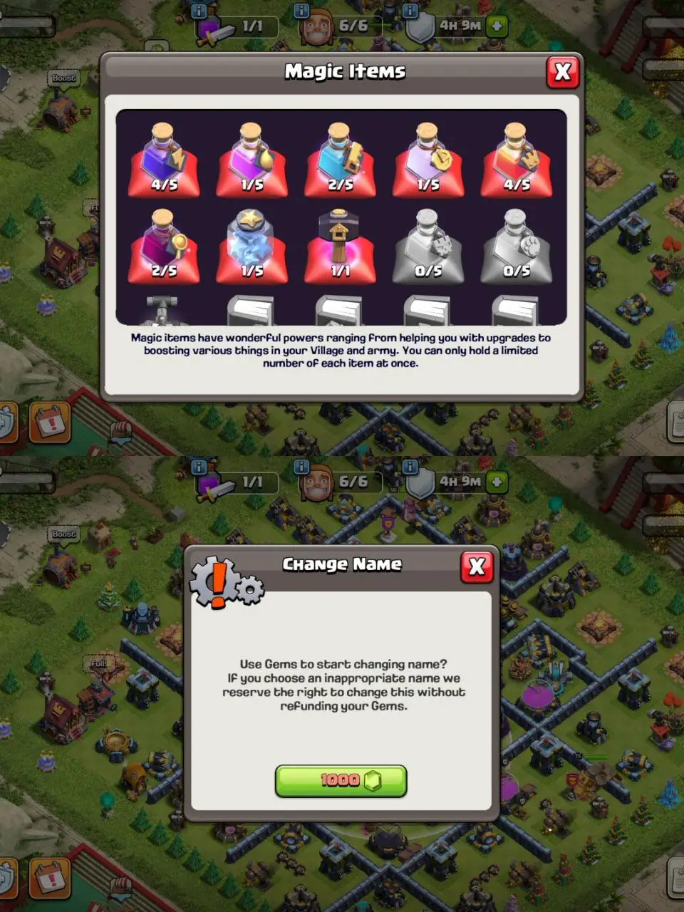 [#648] [PREMIUM] MAX TH 13 | 75-70-46-50-25 HEROES |EPIC JUNGLE SCENERY | BEST EQUIPMENT | 5 HEROES SKIN |  INSTANT DELIVERY