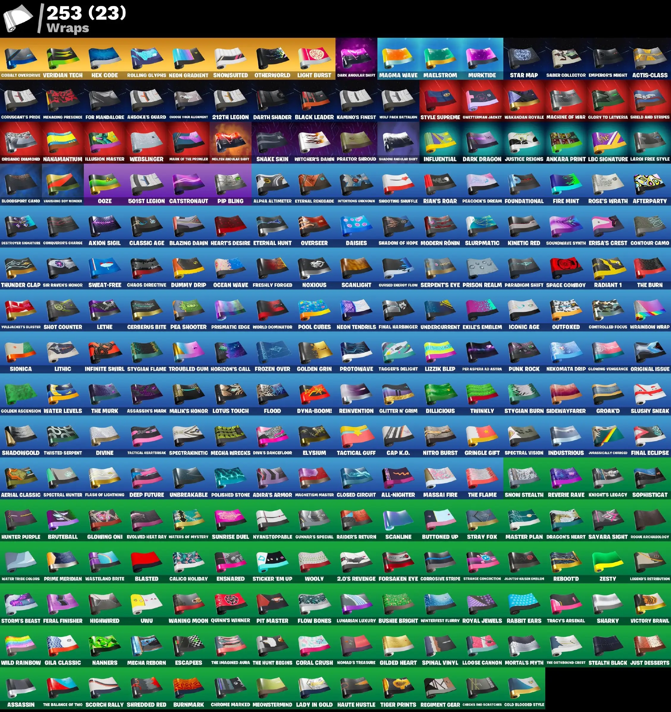 435 skins | Huntmaster Saber | Renegade Raider | Master Chief (Matte Black) | John Wick | Fixer | Vivi Chroma | Subzero Cryptic | Sultura | 350 VB