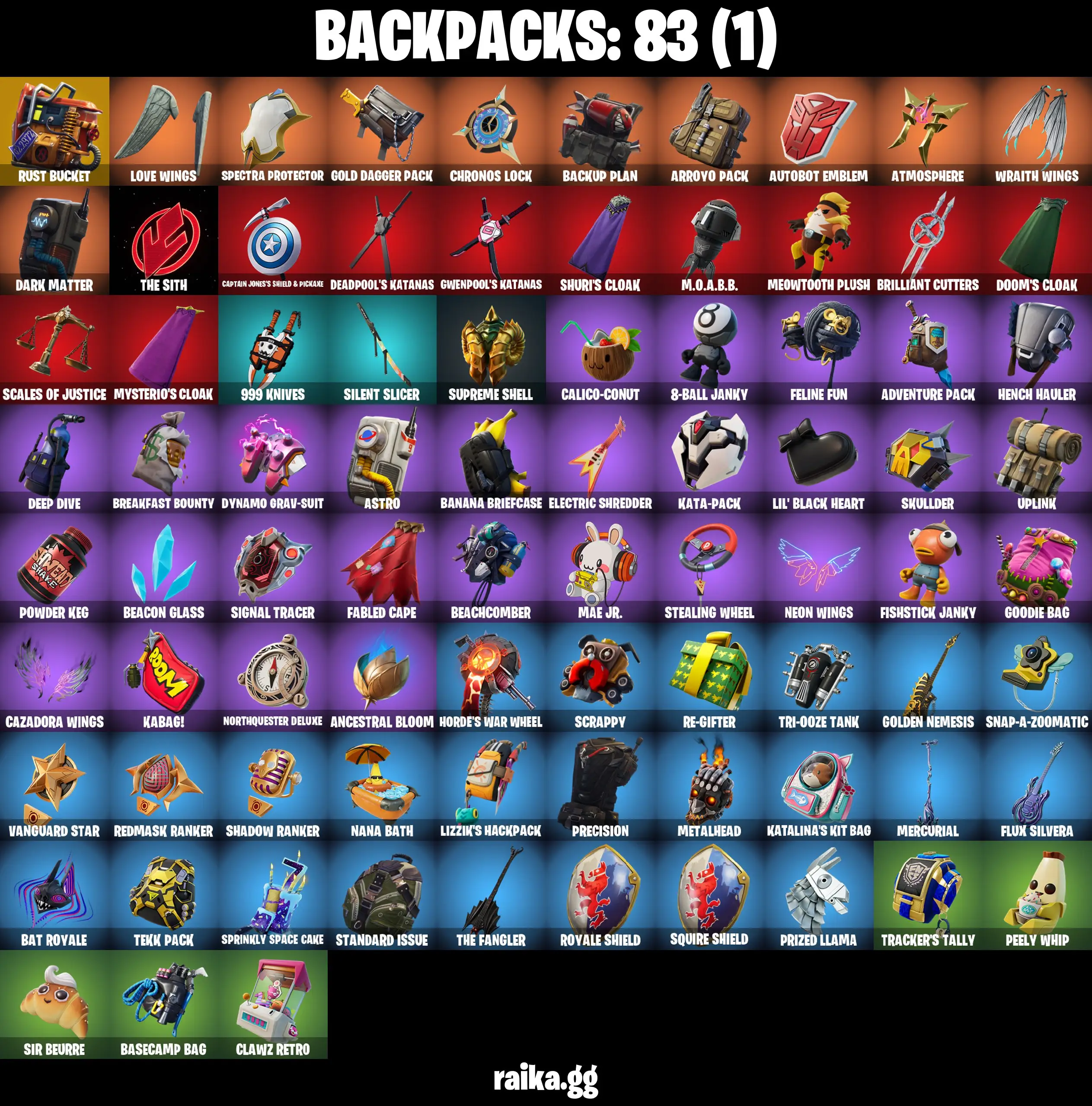PC/XBOX/PSN 63 skins | The Reaper | Blue Squire | Royale Knight | Elite Agent | Take The L | Havoc | Katalina | Sub Commander | Midas