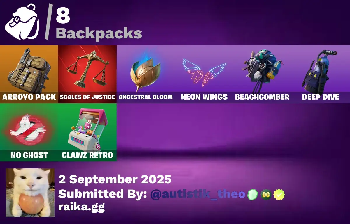 [PC/PSN/XBOX] 2 skins | Polar Peely | Krisabelle | Arroyo Pack | Scales of Justice | Ancestral Bloom | Neon Wings | Beachcomber | Deep Dive | 200 VB