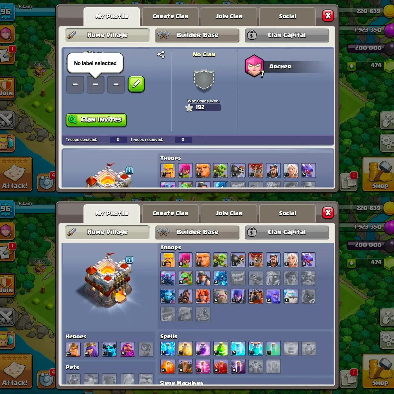 [VP] [#1524] SEMI-MAX TH 11 | 42-41-21-9 HEROES | STACKED MAGIC ITEMS | 484 CWL MEDALS | 500 RENAME | BEST EQUIPMENT | INSTANT DELIVERY