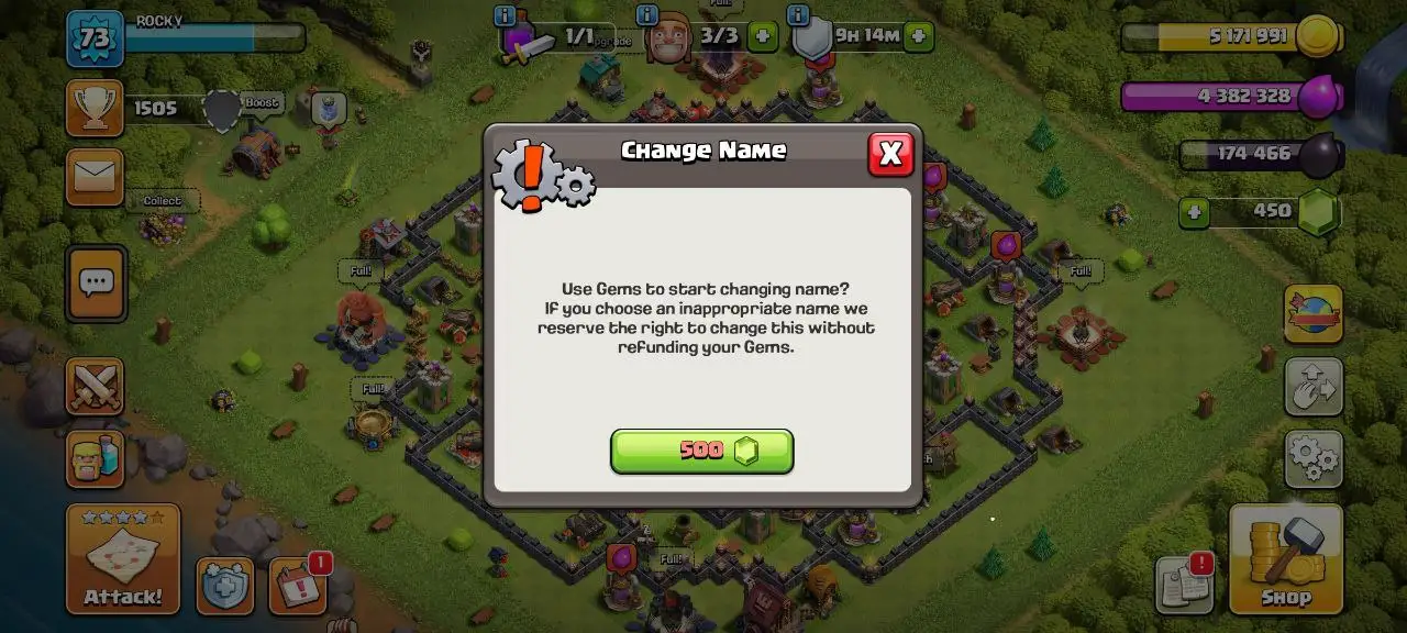 [#718] BEGINNERS TH 12 | 35-34-21-10 HEROES | SOME MAGIC ITEMS | 500 RENAME | INSTANT DELIVERY