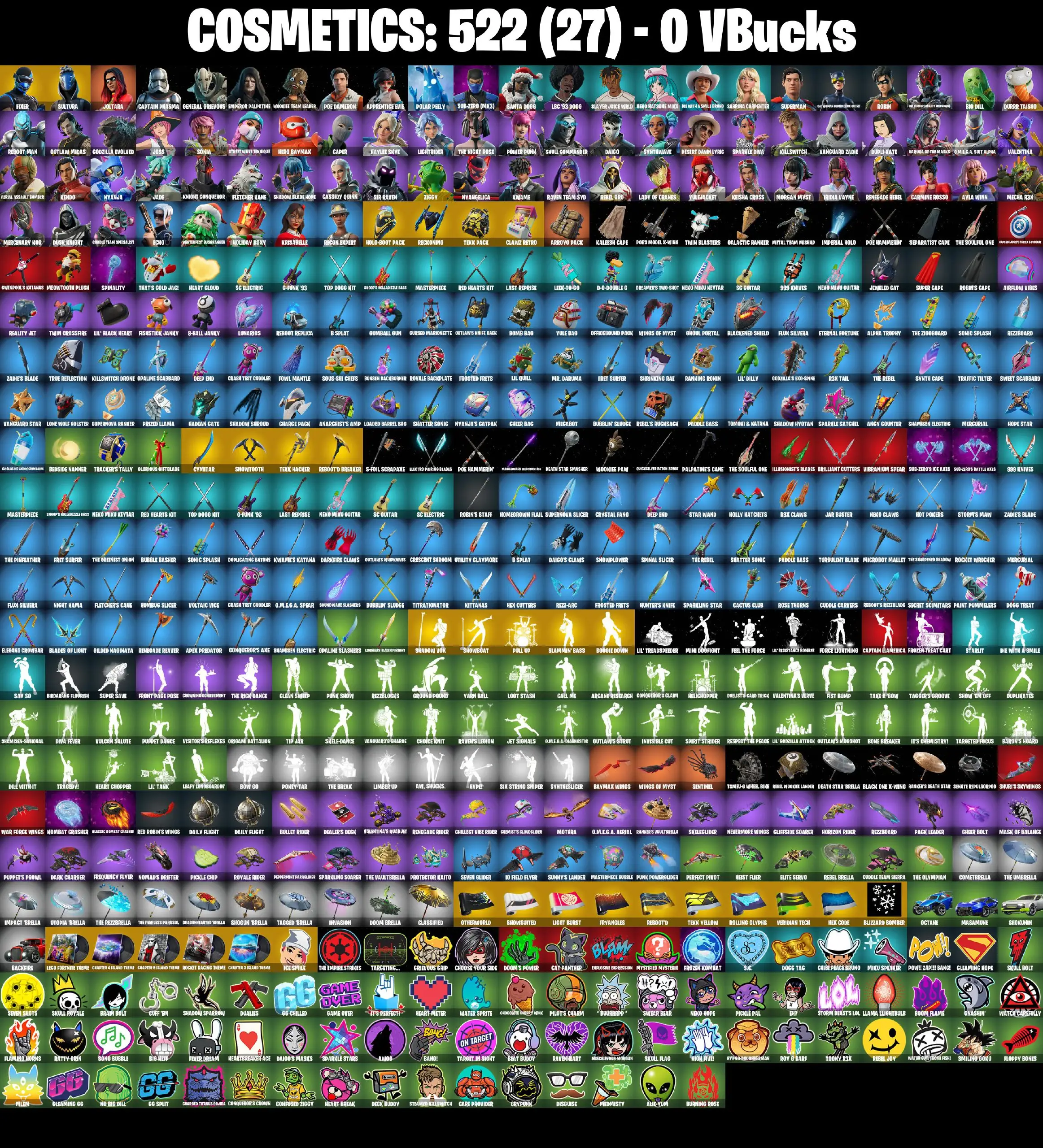 [PC/PSN/XBOX] 77 skins | Fixer | Sultura | Holo-Boot Pack | Reckoning | Tekk Pack | Clawz Retro | Cymitar | Snowtooth | Tekk Hacker | Reboot'd Breaker 