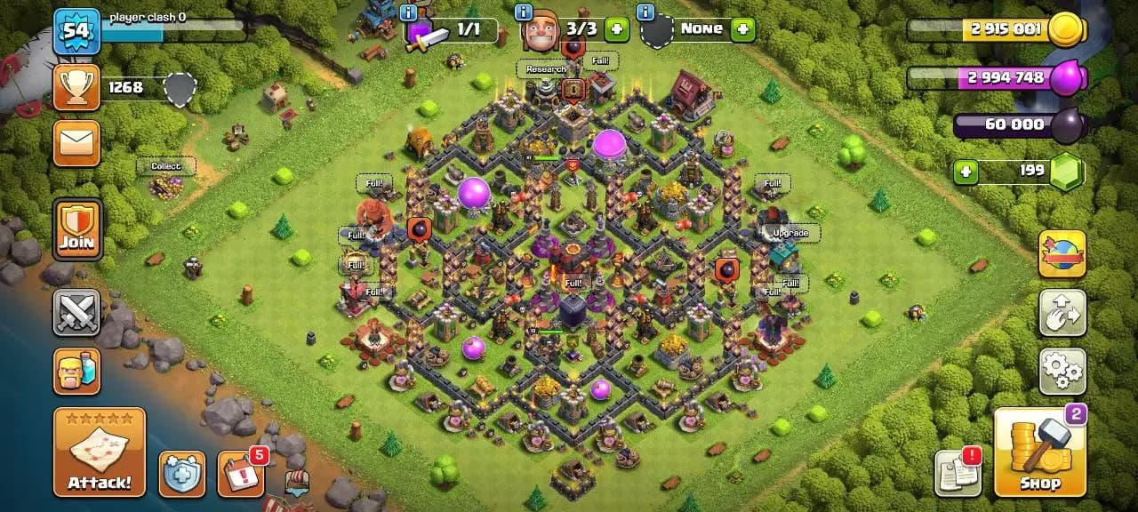 [#806] BEGINNERS TH 10 | 18-10-3 HEROES | 143 CWL MEDALS | FREE RENAME | INSTANT DELIVERY