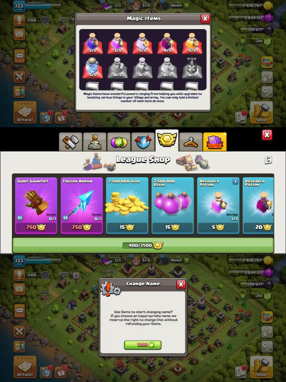 [#802] SEMI-MAX TH 12 | 48-47-22-21 HEROES | SOME MAGIC ITEMS | 400 CWL MEDALS | 1000 RENAME | INSTANT DELIVERY