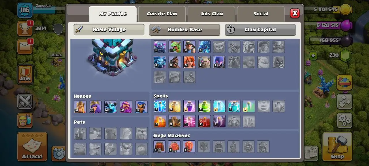 [#1400] [VP] SEMI-MAX TH 13 | 53-36-50-22-19 HEROES | 500 RENAME | BEST EQUIPMENT | CHEAP PRICE | INSTANT DELIVERY