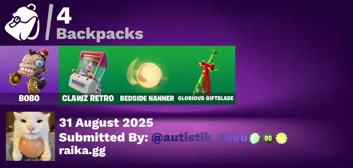 [PC/PSN/XBOX] 2 skins | Winterfest Bushranger | Holiday Boxy | Bobo | Clawz Retro | Bedside Nanner | Glorious Giftblade | Smash O'-Lantern | 100 VB