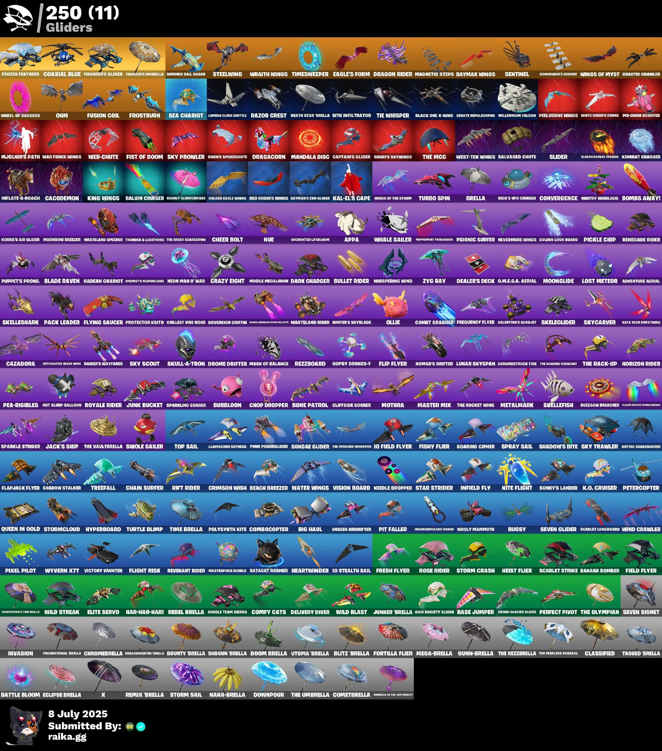🎮 373 Skins · 75 Paid · ⚡ Mega Stacked | Darth Vader, Peter Griffin, Gwenpool, Optimus Prime & More!