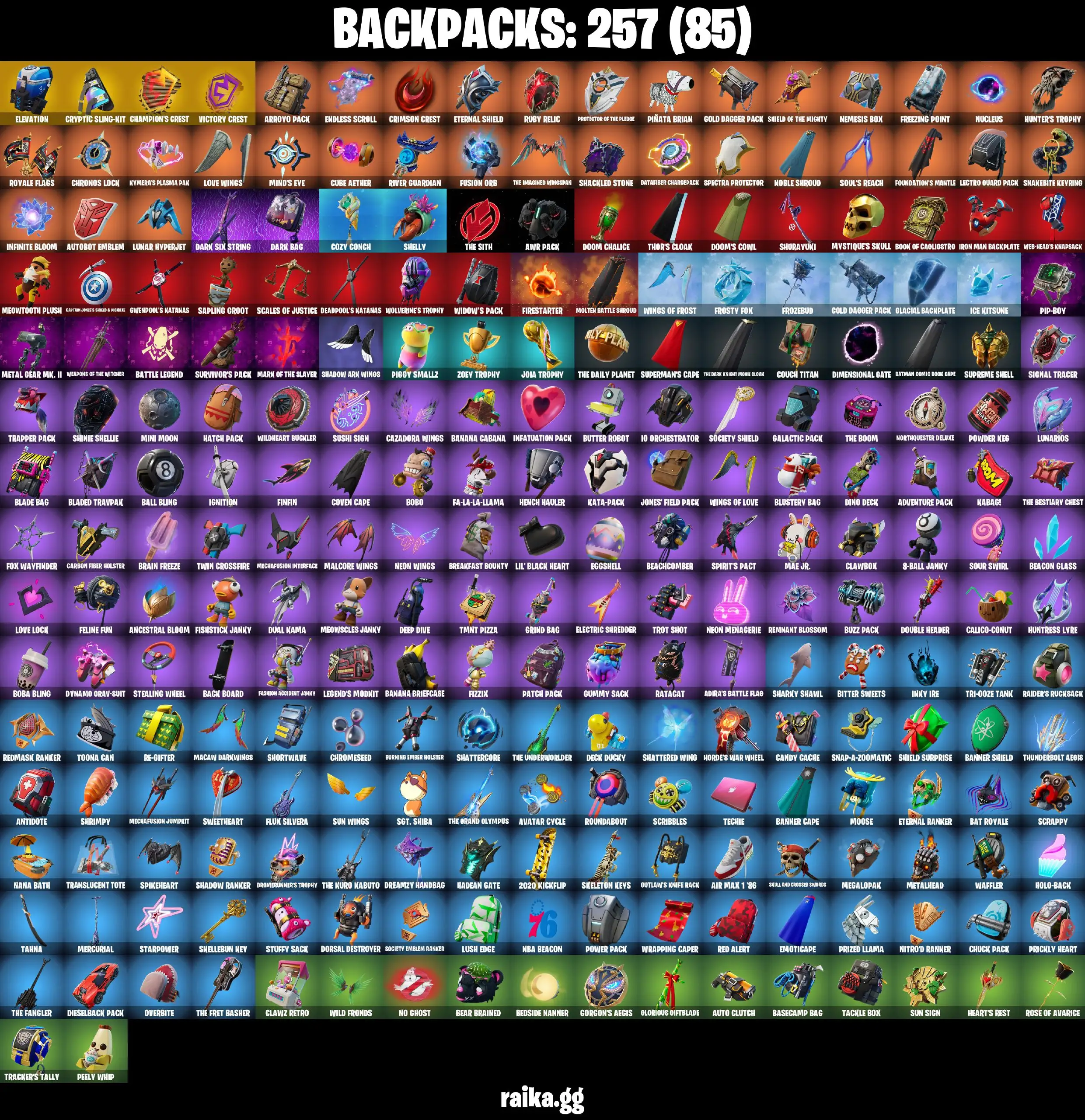 [PC/XBOX] FA 217 skins | Master Chief | Gold Brutus | Gold TNTina | Gold Midas | Gold Meowscles | Subzero Cryptic | Sultura | Cloud Striker