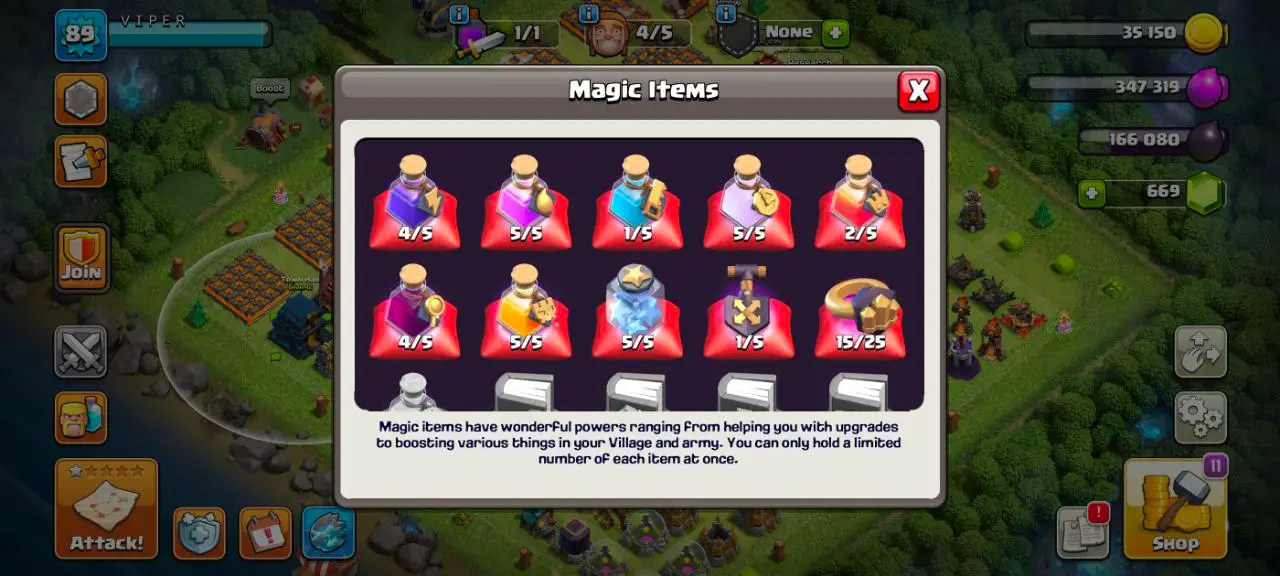 [VP] [#1505] BEGINNERS TH 12 | 31-35-2-6 HEROES | 571 CWL MEDALS | 500 RENAME | STACKED MAGIC ITEMS | INSTANT DELIVERY