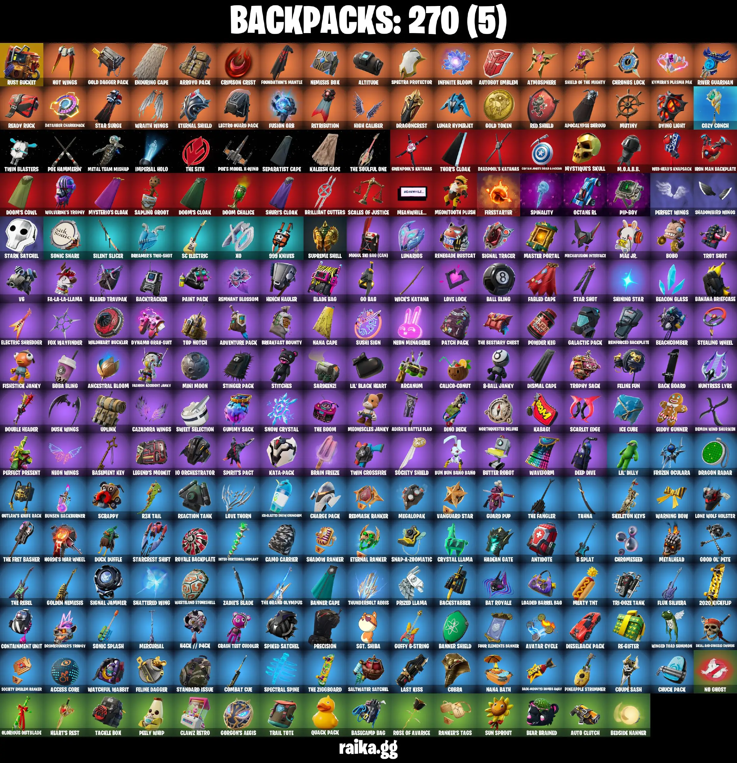 [PC/XBOX] 236 skins | IKONIK | Glow | Take The L | Fishstick (World Cup) | Gold Midas | Gold Brutus | Gold Meowscles | Red Knight | 240 VB