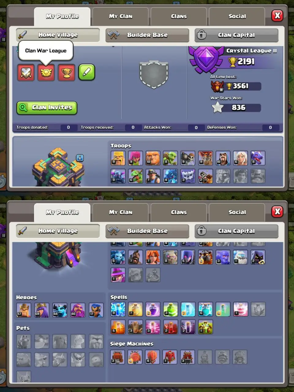 [#729] SEMI-MAX TH 14 | 57-69-44-46-17 HEROES | SOME MAGIC ITEMS | 1000 RENAME | BEST EQUIPMENT | INSTANT DELIVERY