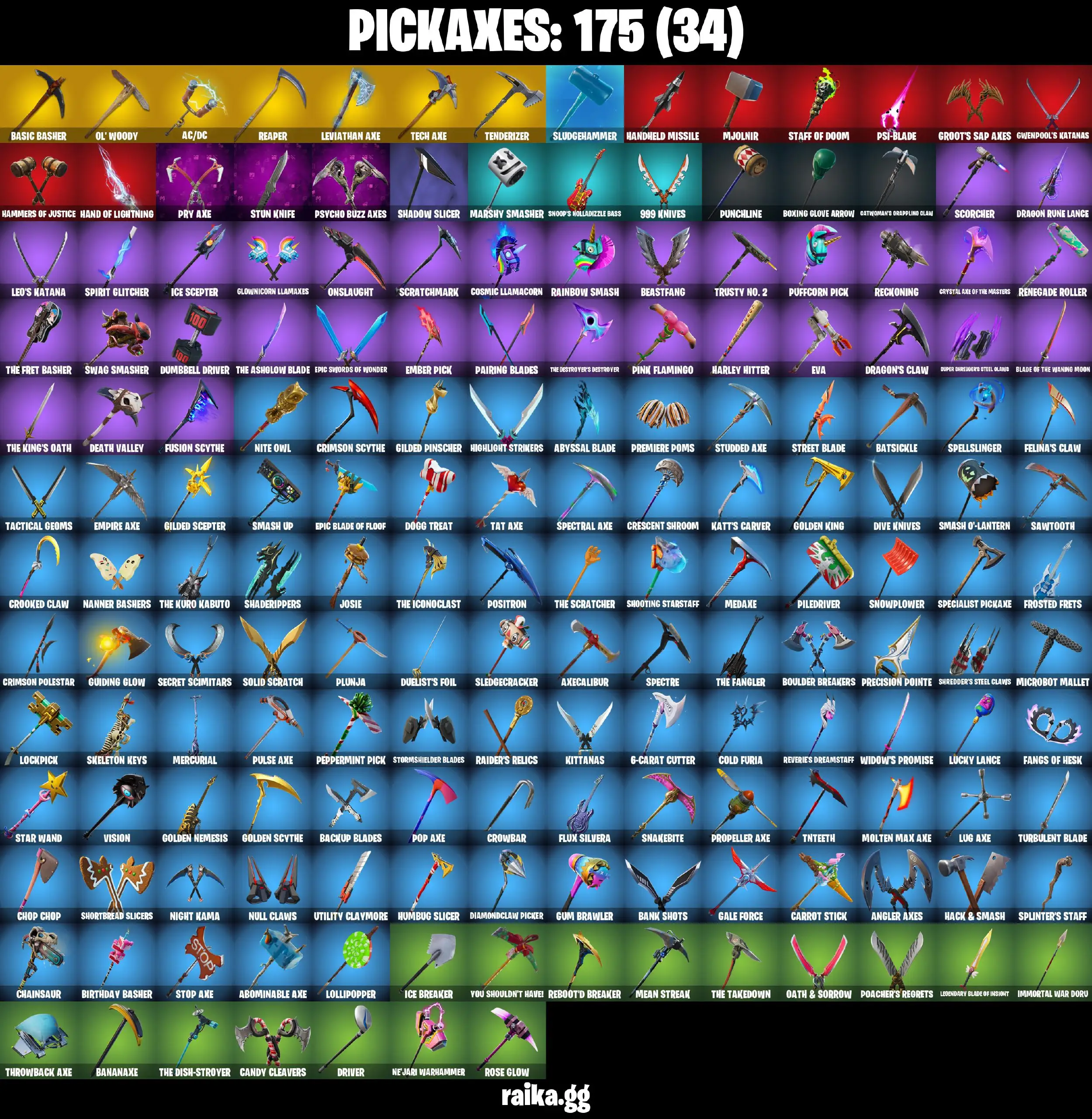 PC 215 skins | Black Knight | Psycho Bandit | Leviathan Axe | OG STW | Sparkle Specialist | The Reaper Blue Squire Royale Knight