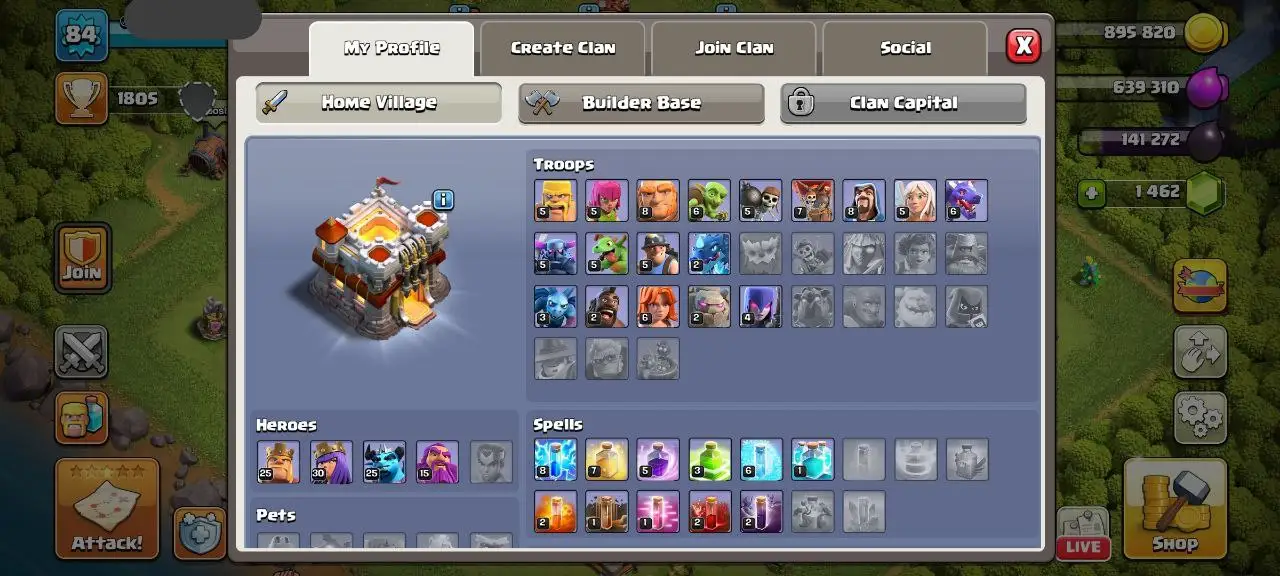 💎 TH-11 DEAL | DECENT ACC | HEROES 25-30-25-15 | MAGIC ITEMS - GOOD DEFENSE | RENAM -1k | QUICK DELIVERY ✅