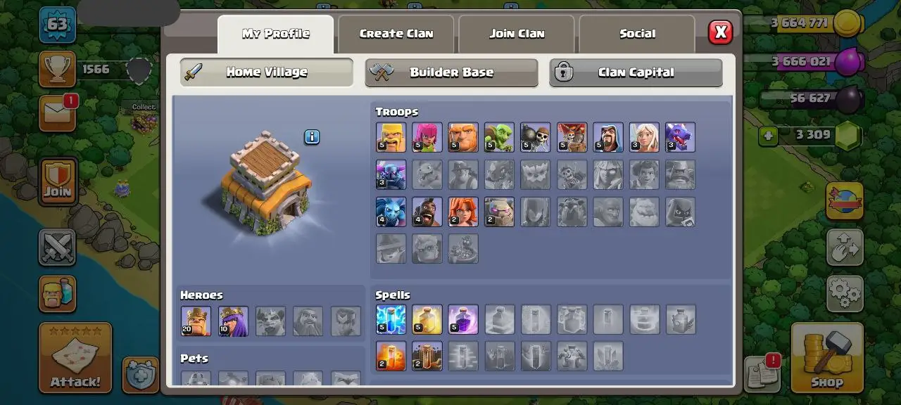 💎 TH-8 DEAL | SEMI MAX | HEROES 20-10 | MAGIC ITEMS | GOOD DEFENSE | RENAM FREE | QUICK DELIVERY ✅