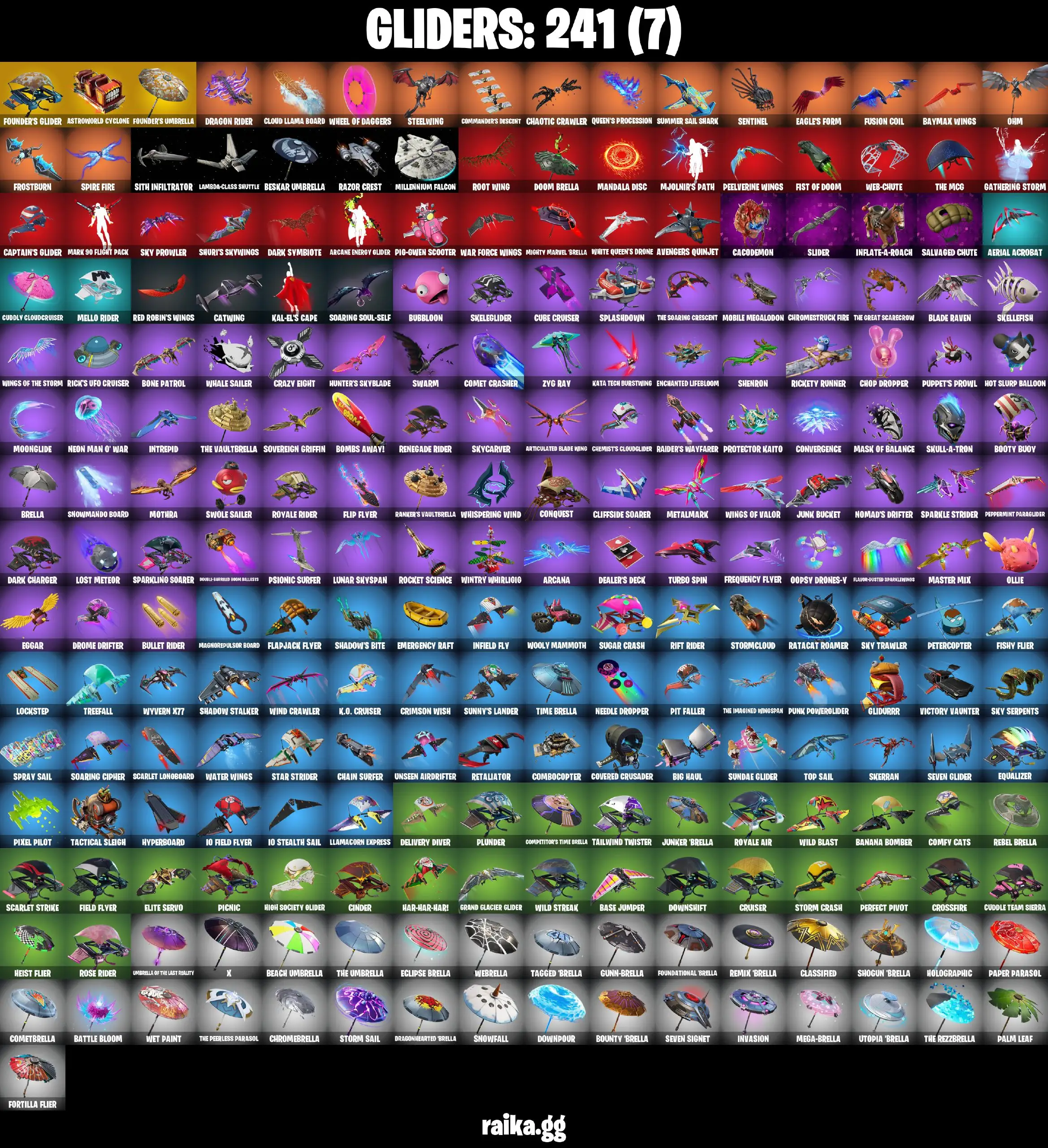 [PC/XBOX/PSN] FA Rue  272 skins | OG STW | Rogue Spider Knight | Gold Midas | Fishstick (World Cup) | Gold Meowscles Master Chief (Matte Black) 