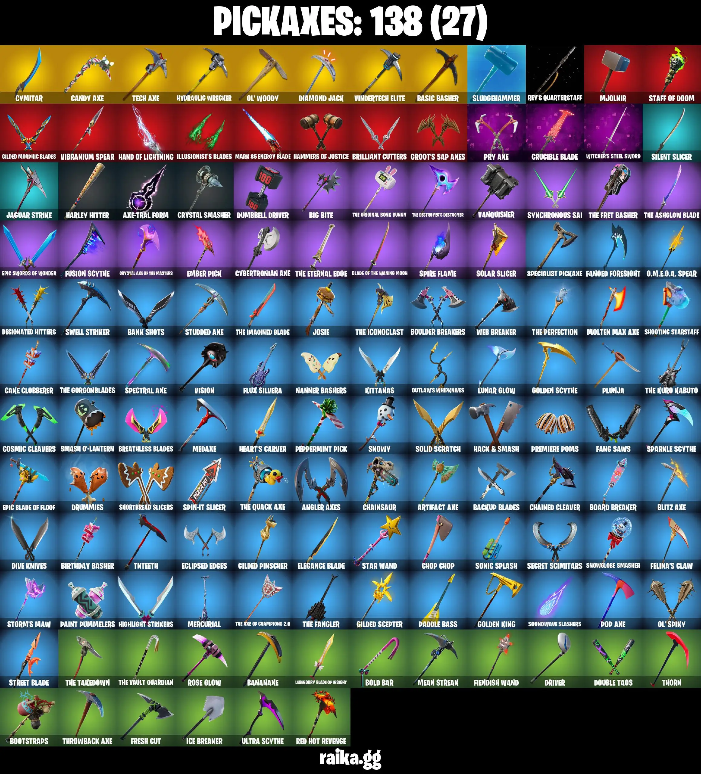 [PC/PSN/XBOX] 94 skins | Travis Scott | Rue | OG STW  Astro Jack | Gold Midas | Gold Brutus | Sultura | Kado Thorne | The Ageless | Joltara