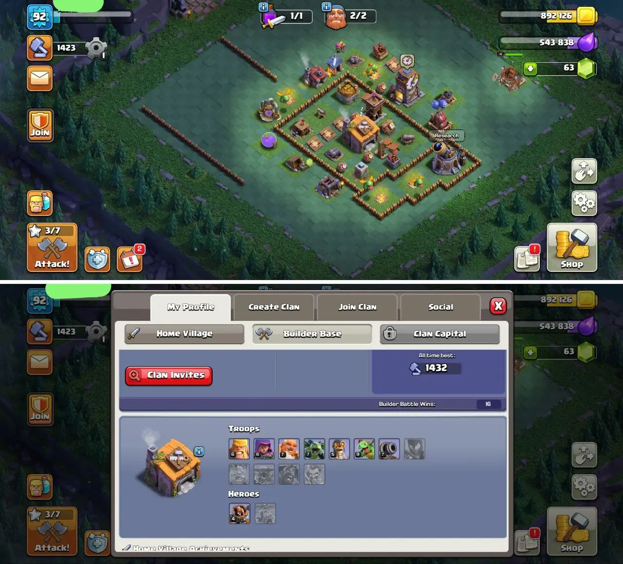 🏰 TH11 CHEAP & STRONG 💥 | 3.1K ATB 🏆 | HEROES 37-33-15-1 👑 | MAGIC LOADED 🎁 | EPIC EQUIPS ⚙️ | INSTANT DROP ⚡️