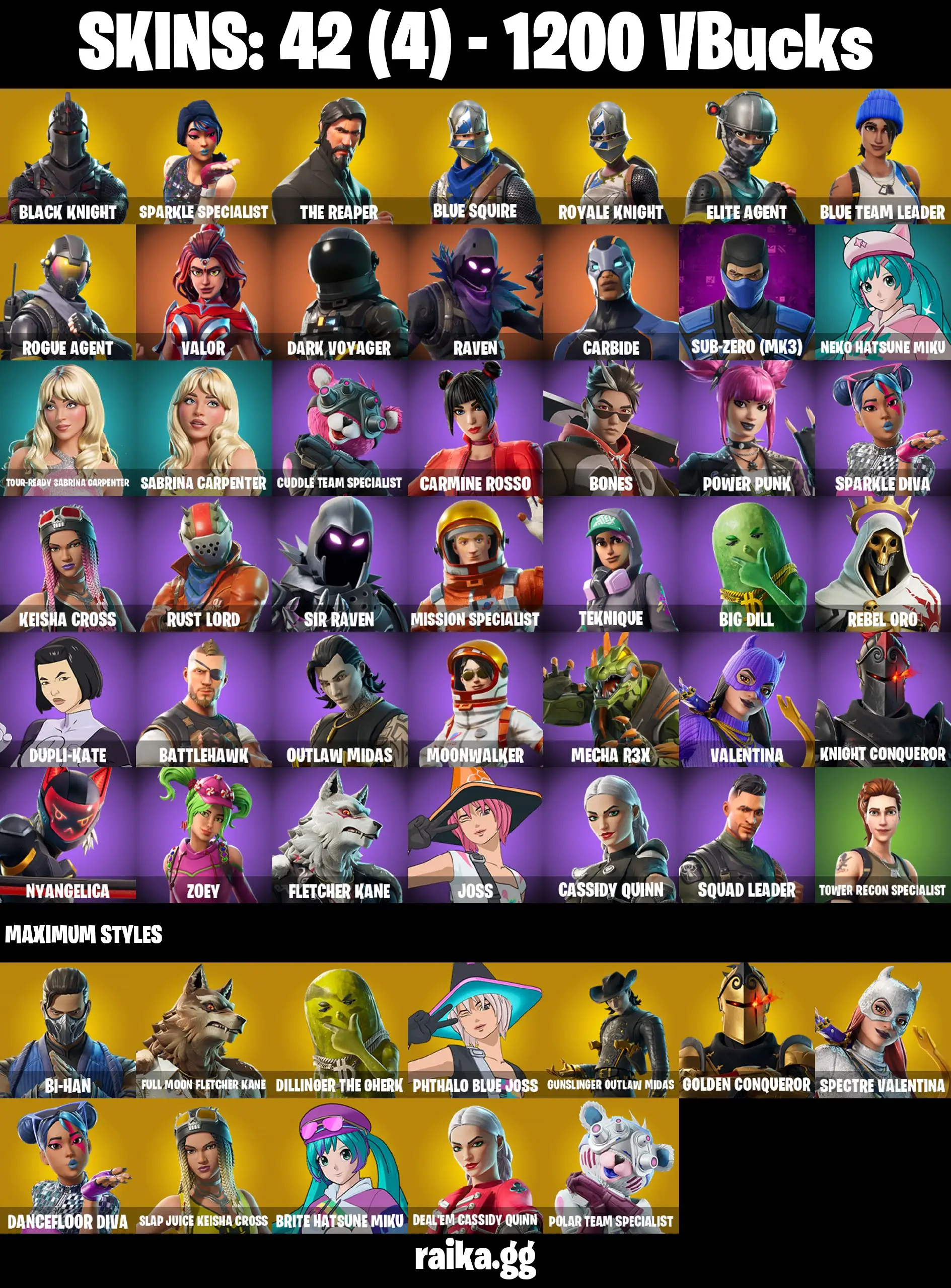 [PC/PSN/XBOX] FA 42 skins | Black Knight | Sparkle Specialist | The Reaper | Blue Squire | Royale Knight | Elite Agent | Blue Team Leader | Mako