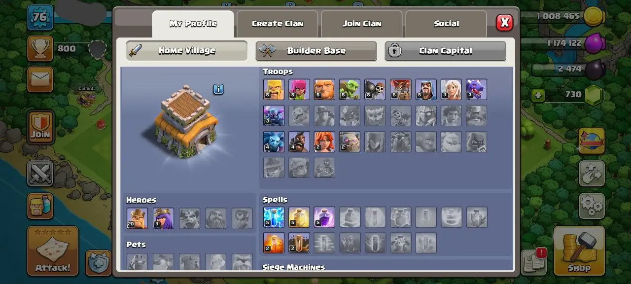 💎 TH-8 DEAL | SEMI MAX | HEROES 20-03 | MAGIC ITEMS | GOOD DEFENSE | RENAM FREE | QUICK DELIVERY ✅