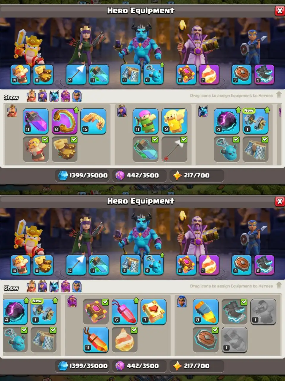 [#759] ALMOST MAX TH 13 | SOME MAGIC ITEMS | 159 CWL MEDALS | 1000 RENAME | 75-68-45-50-19 HEROES | BEST EQUIPMENT | INSTANT DELIVERY