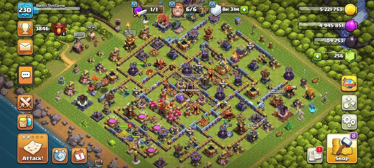 [#722] ALMOST MAX TH 16 | 82-90-61-65-37 HEROES | 1000  RENAME | NICE EQUIPMENT | INSTANT DELIVERY