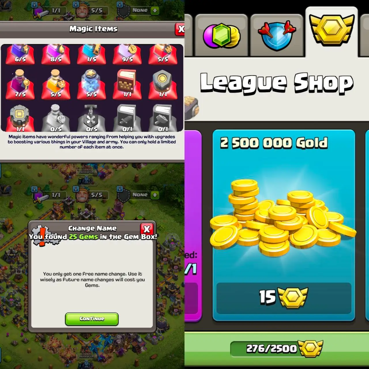 [VP] [#1521] BEGINNERS TH 14 | 47-40-43-16-7 HEROES | STACKED MAGIC ITEMS | FREE RENAME | 276 CWL MEDALS | INSTANT DELIVERY