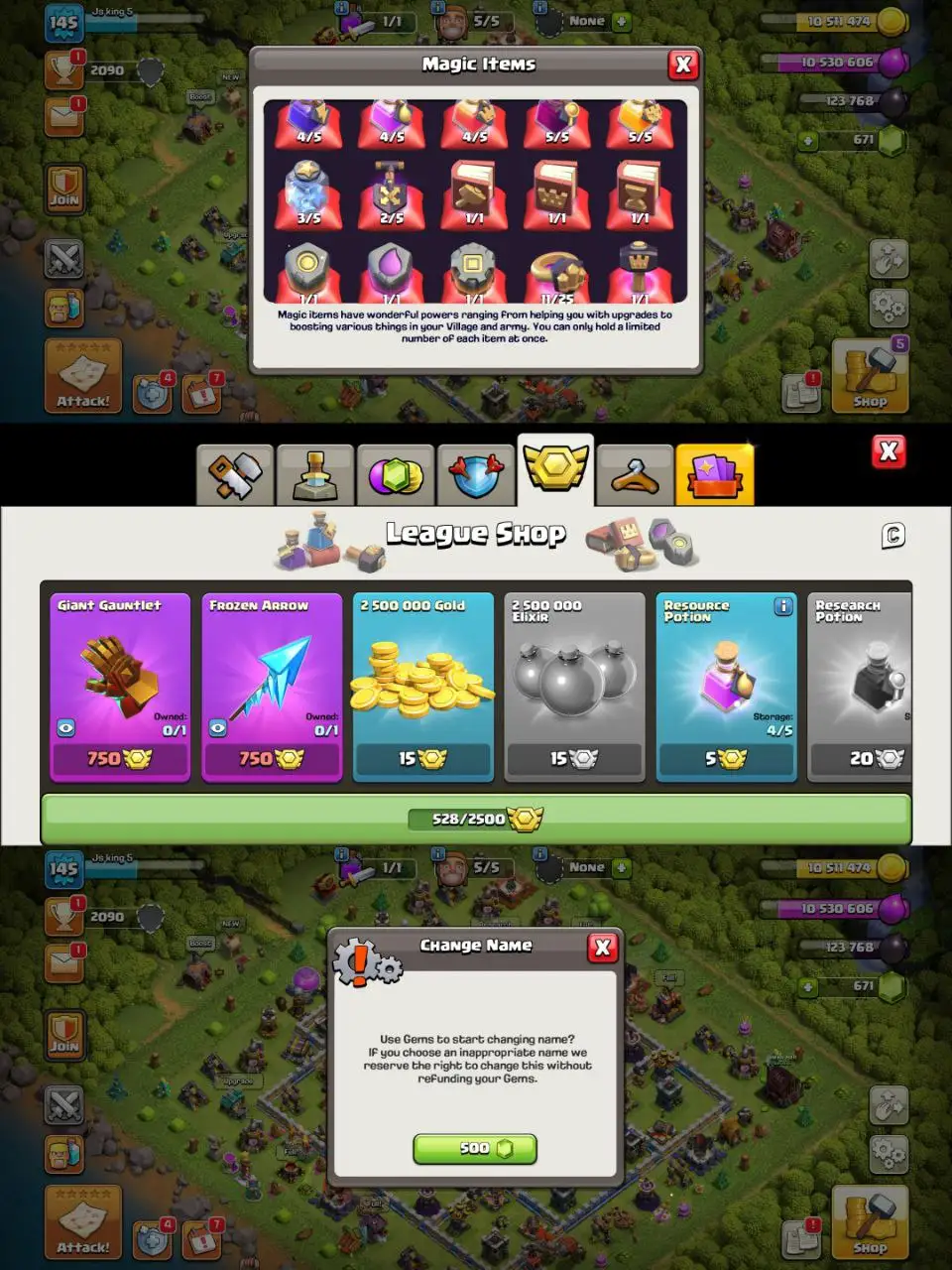 [#743] SEMI-MAX TH 12 | 54-58-28-23 HEROES | STACKED MAGIC ITEMS | 528 CWL MEDALS | 500 RENAME | BEST EQUIPMENT | INSTANT DELIVERY