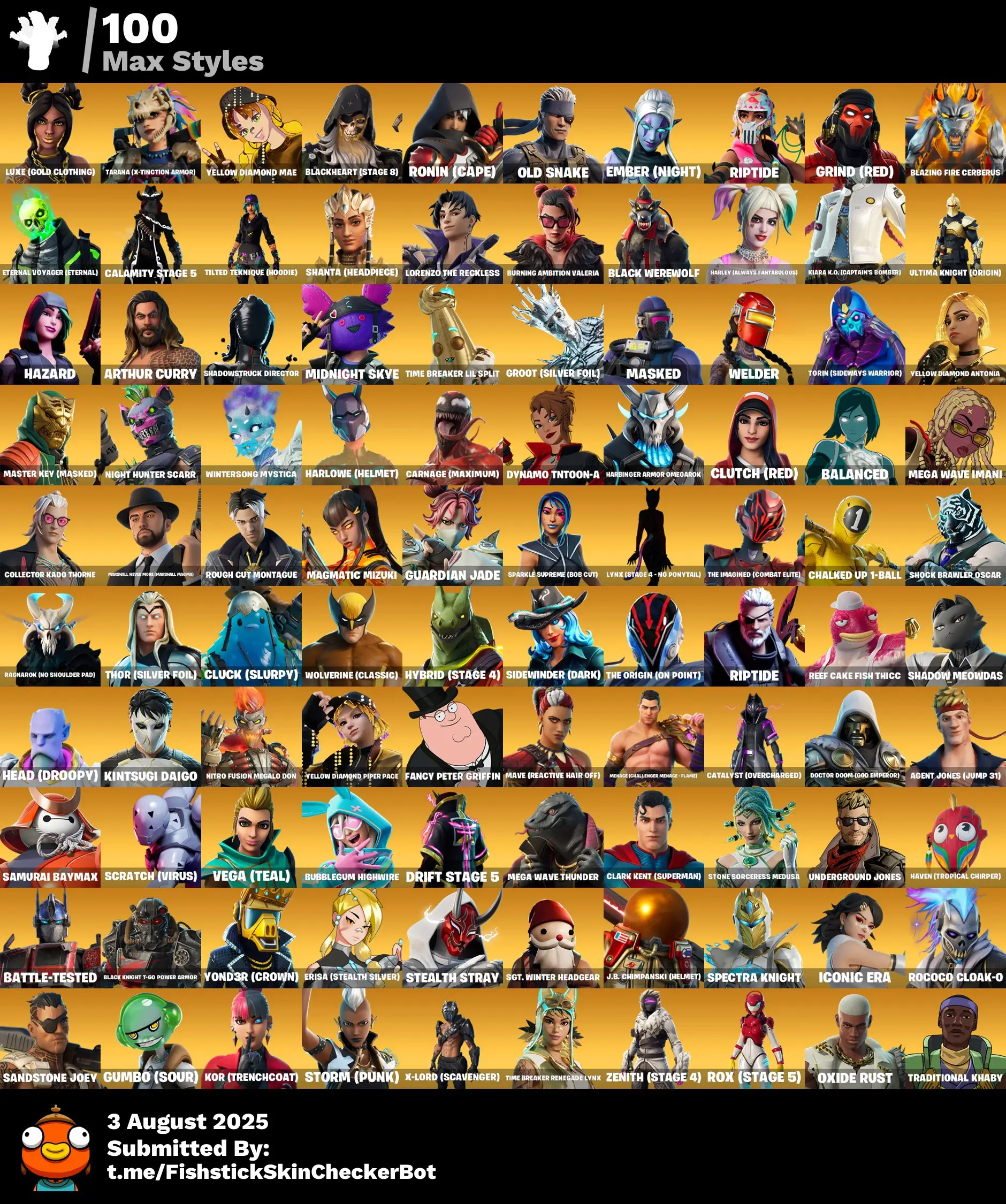 267 Skins | OG STW | Black Knight | Sparkle Specialist | The Reaper | Blue Squire | Royale Knight | Elite Agent | B 