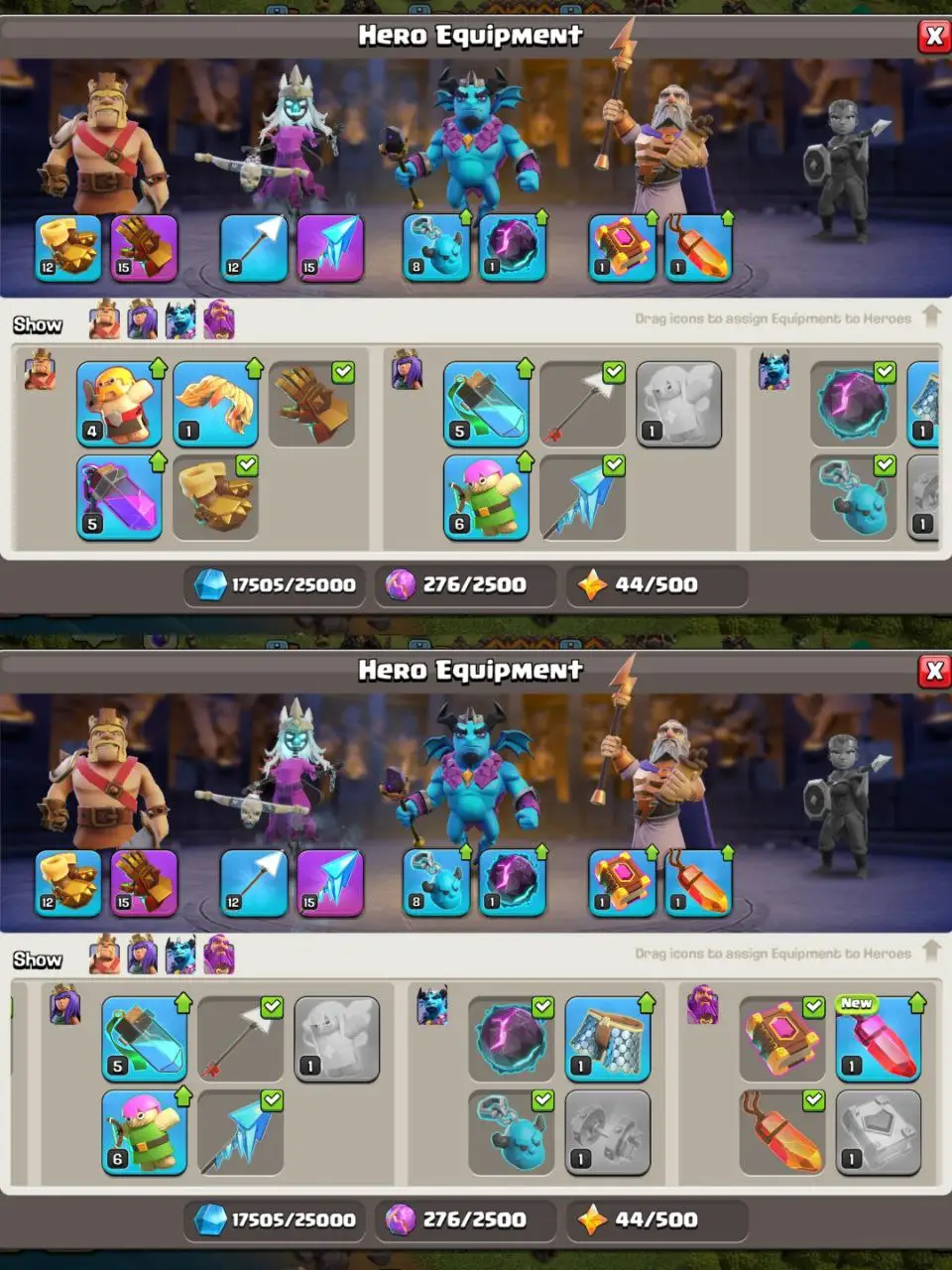 [#740] SEMI-MAX TH 11 | 33-35-19-5 HEROES | STACKED MAGIC ITEMS | FREE RENAME | 1323 CWL MEDALS | BEST EQUIPMENT | INSTANT DELIVERY